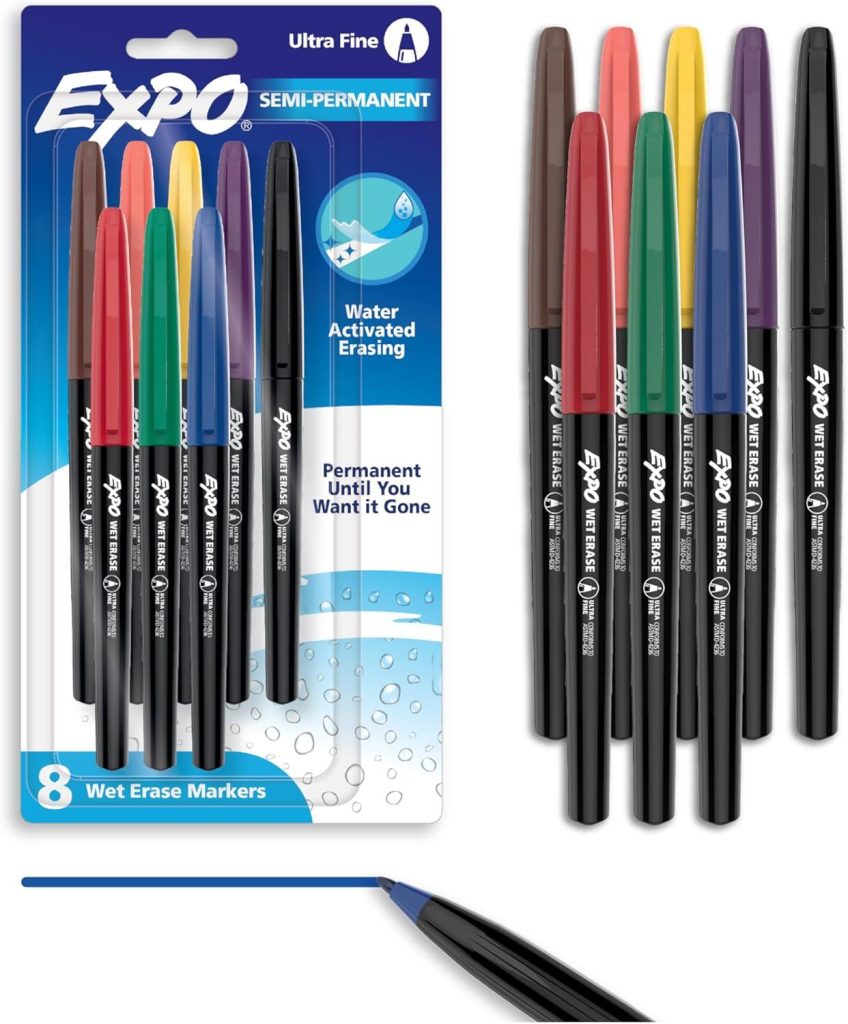 Expo Versus Wet Erase: Fine Tip, Assorted Colors Showdown… Tested!