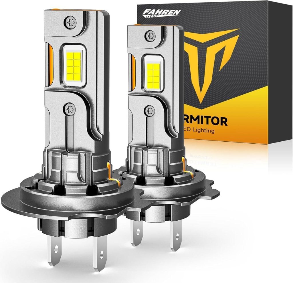 Surprising Insight: Upgraded H7 45000LM LED vs Halogen – 6500K White, Easy Swap, No Adapter